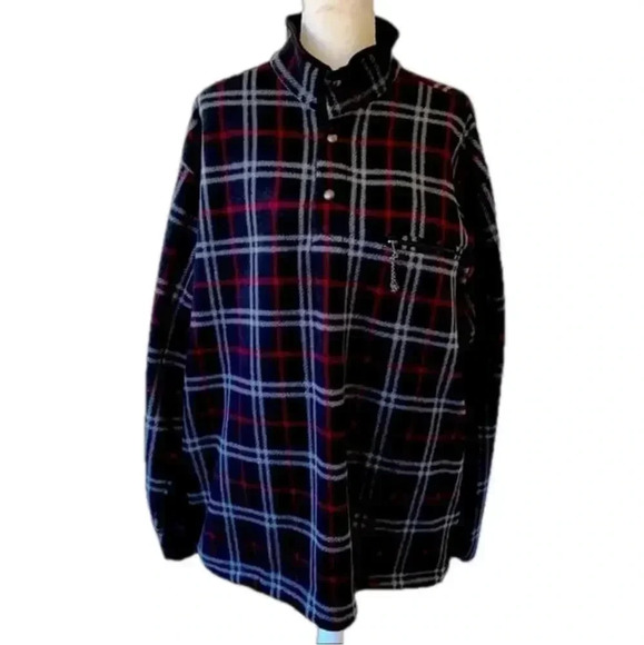 CHAPS Pullover Fleece Sweater Sweatshirt Jacket Size XL in Great Condition - Picture 1 of 6